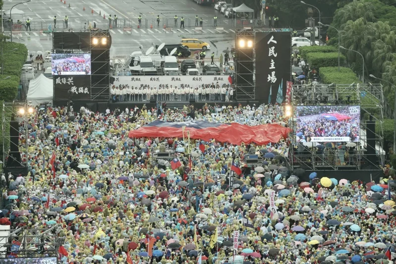 國民黨發起426上凱道。攝/聯合新聞網記者胡經周